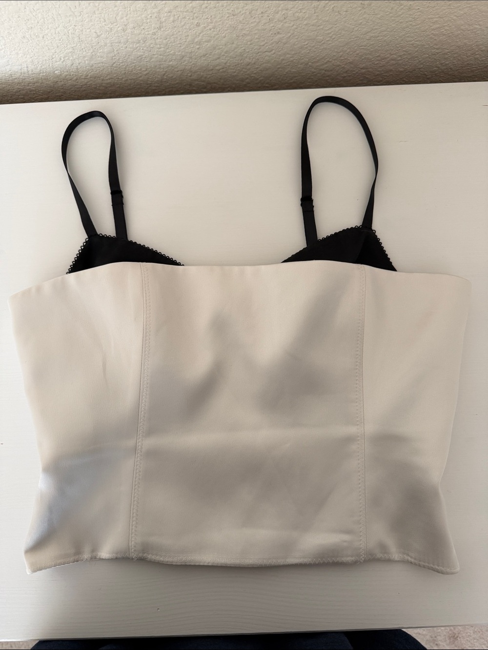 Aritzia Hypnotize Satin Bustier